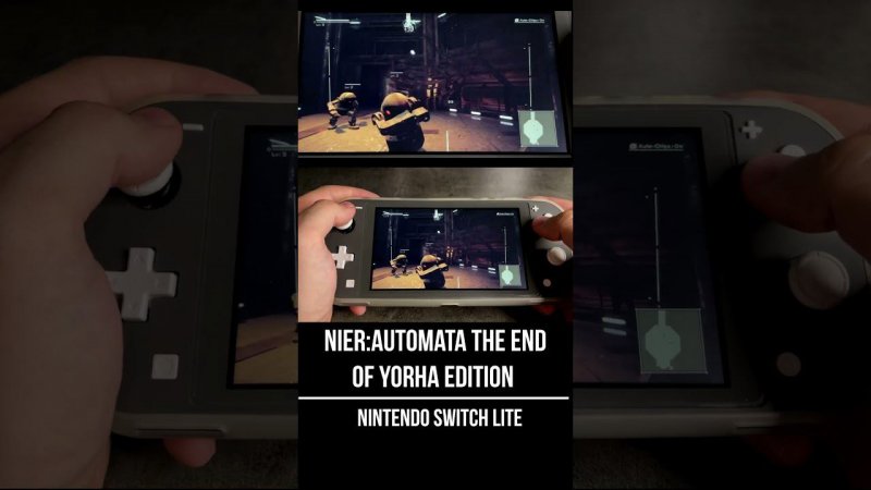 NieR:Automata The End of YoRHa Edition Nintendo Switch Lite Gameplay #nintendoswitchlite #switchlite