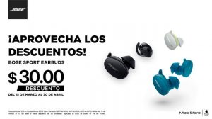 Los audífonos que esperabas Bose Sport Earbuds