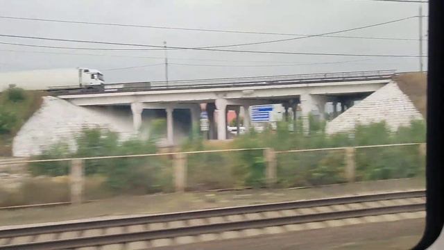 Москва-Октябрьская - Алабушево из окна Сапсана. 16.09.2022 смотреть онлайн