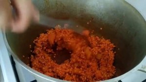 чечевичный крем суп #чечевичный суп#кремсуп