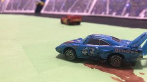 Summary : Stop Motion : Disney Pixar Cars Final Race Reenactment & Silver Racers Grand Prix