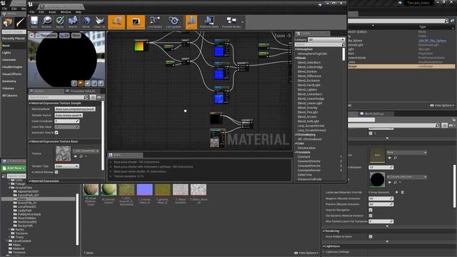 28 Улучшение качества материала в Unreal Engine для созданного ландшафта в Houdini смотреть онлайн