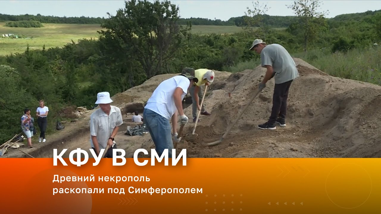 Древний некрополь раскопали под Симферополем