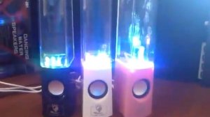 Колонки для ноутбука с водой - Музыкальный Светящийся Фонтан Water Dancing