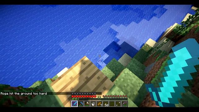 Нубское прохождение карты Creeper Quest 7ч