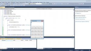 Урок 2. Создание калькулятора на C# | Выводим цифры в поле для ввода при нажатии кнопки