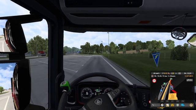 Euro Truck Simulator 2 от Росток до Травемонде (#2) смотреть онлайн