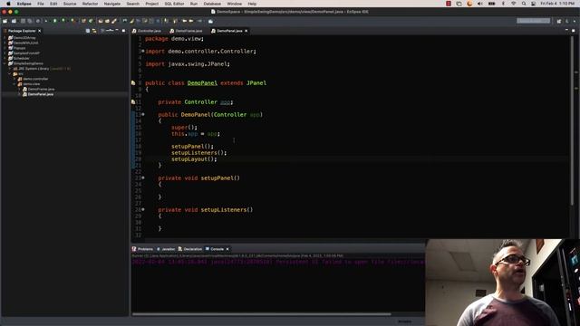 Simple Java GUI Framework with JPanel смотреть онлайн