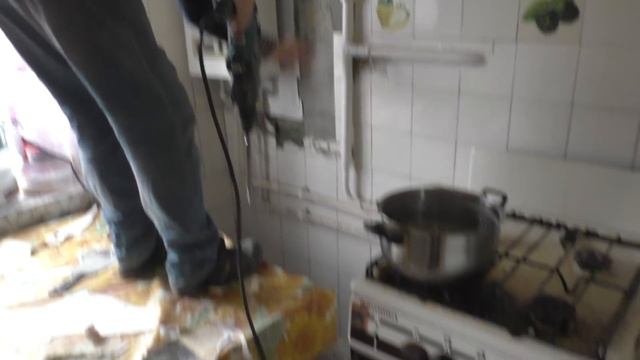 Демонтажные работы в квартире..
