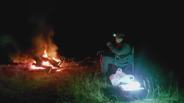 Рыбалка и отдых с ночёвкой в палатке  на реке Весляна. Республика Коми.