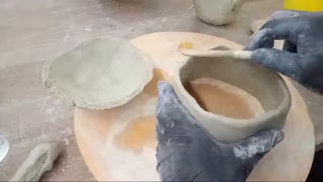 Лепка Пиалы Вручную Без Гончарного Круга смотреть онлайн