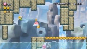 Rock Candy Mines-2 Porcupuffer Falls | 3 Star Coin Guide ⭐⭐⭐| New Super Mario Bros. U Deluxe ⛳