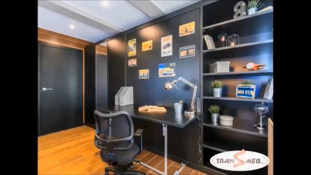 Шкаф кровать стол трансформер "Рэгги" смотреть онлайн