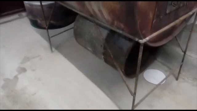 Мега печь из бочки 200л. Своими руками. 24 часа длительного горения.