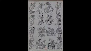 Херлуф Бидструп   рисунки