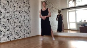 «Скольжение ногой по полу», урок джаза, подготовительный класс, 2 год обучения