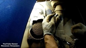 Daewoo Nexia Замена тормозного шланга прокачка тормозов Авторемонт