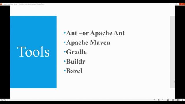 Java Build Tools - Devsena Mishra