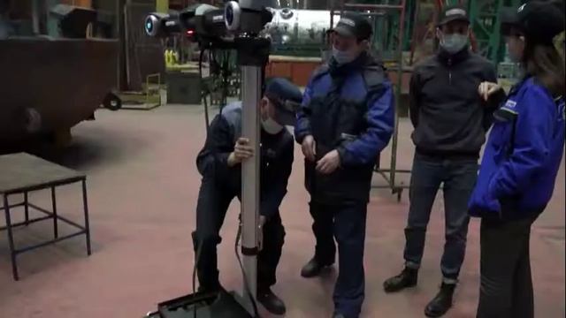 3D-сканер в арсенале крупнейшего предприятия атомного машиностроения «Атоммаш» смотреть онлайн
