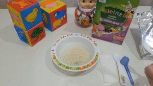 Обзор каши HEINZ гречневая лакомая/ первый прикорм