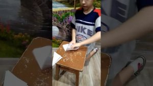Как сделать хлопушку из бумаги -оригами