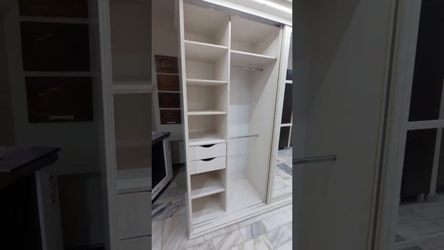 Изготовление классического шкафа-купе с обкладом мдф, от производителя Берёзка-Мебель Ростов! смотреть онлайн