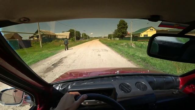 дом в деревне , привезли профнастил , поехали на оке за грибами. смотреть онлайн