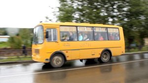 Автобус ПАЗ-32053-70 на 14-ом маршруте Ивдель - Вокзал.