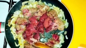 КУРИНАЯ ПЕЧЕНЬ В СМЕТАНЕ и без муки
