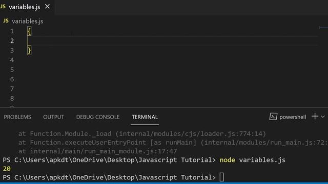 Javascript Variables VAR LET CONST in Tamil #javascriptseries