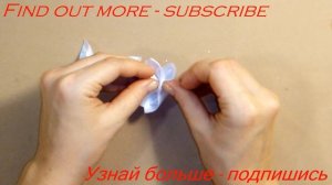 Цветы на шпильке  из атласных лент легко и просто МК  / Flowers on a hairpin