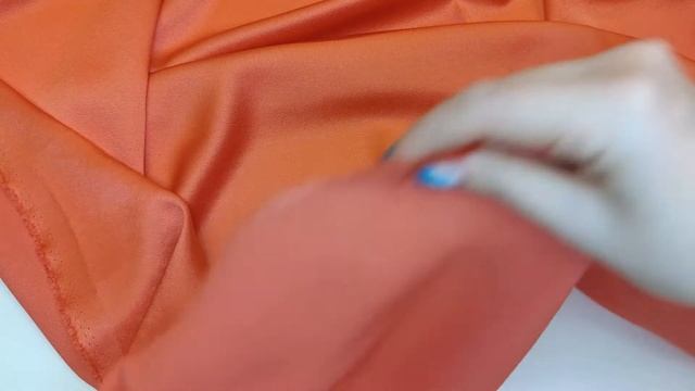 ф5882 Креп - атлас цв. Неспелый арбуз (65%вискоза 35%ацетат). Италия. смотреть онлайн