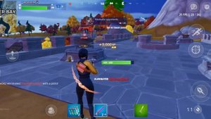 Playing Fortnite Mobile at 60fps on Tecno pova 5g