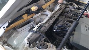 Шумоизоляция жабо Камри 70 - Автотехцентр Camry Tuning