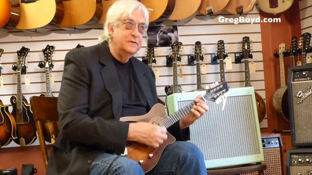 Mann EM8 Electric 8-String Mandolin serial number 0414388 смотреть онлайн