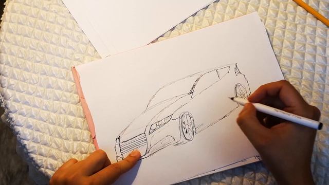 Honda CR-Z sketching смотреть онлайн