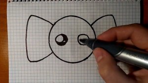 Очень просто нарисовать МИЛАЯ КОНФЕТКА, рисунки для детей и начинающих