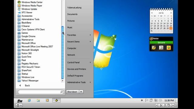 Mac OS X Lion And Windows 7