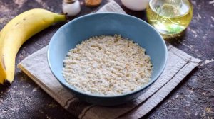 Оладьи из банана и овсянки