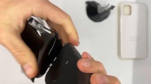 Плёнка на iPhone. Броня 360 для телефона на примере iPhone 11, Pitaka за 500 рублей.mp4