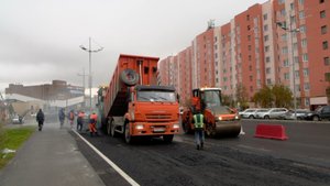 Технологии позволяют укладывать ЩМА и в дождливую погоду