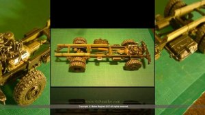 1:35 Уникальная масштабная модель российского грузовика Зил -130 полностью с нуля (Part 07)