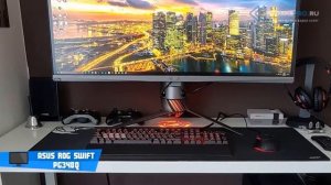 Обзор 34 дюймового монитора ASUS PG348Q