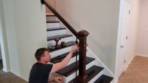Iron Baluster Installation/установка металлических балясин