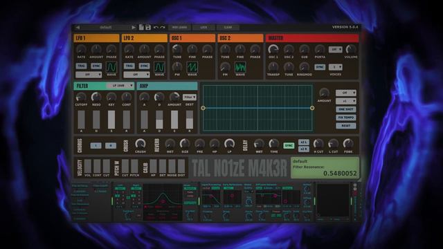 TAL-NoiseMaker Virtual Analog Synth - Simplicity Is Nice