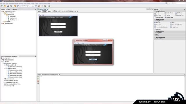 Netbeans Tutorial - Menu Bars смотреть онлайн