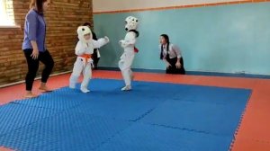 детское каратэ 5 лет Амина