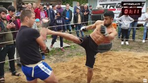 Таджикистанский строитель против Тверского бойца !!! Отличный Бой !!!