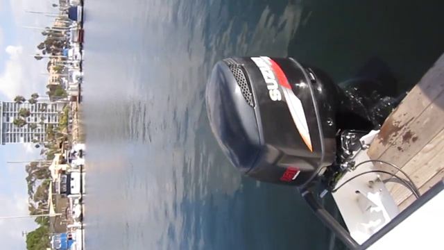 Neutral going into Gear Twin 250HP Suzuki Four Stroke