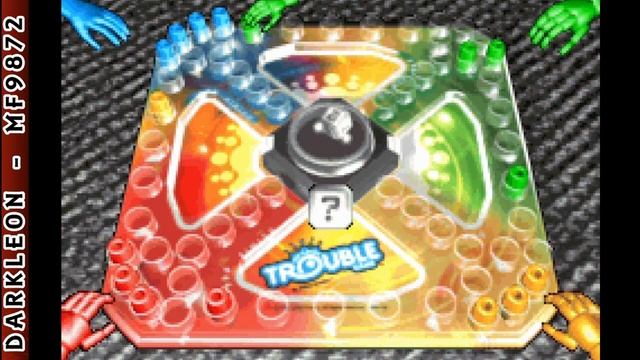 Game Boy Advance - Connect Four / Perfection / Trouble 3 © 2005 DSI Games - Gameplay смотреть онлайн